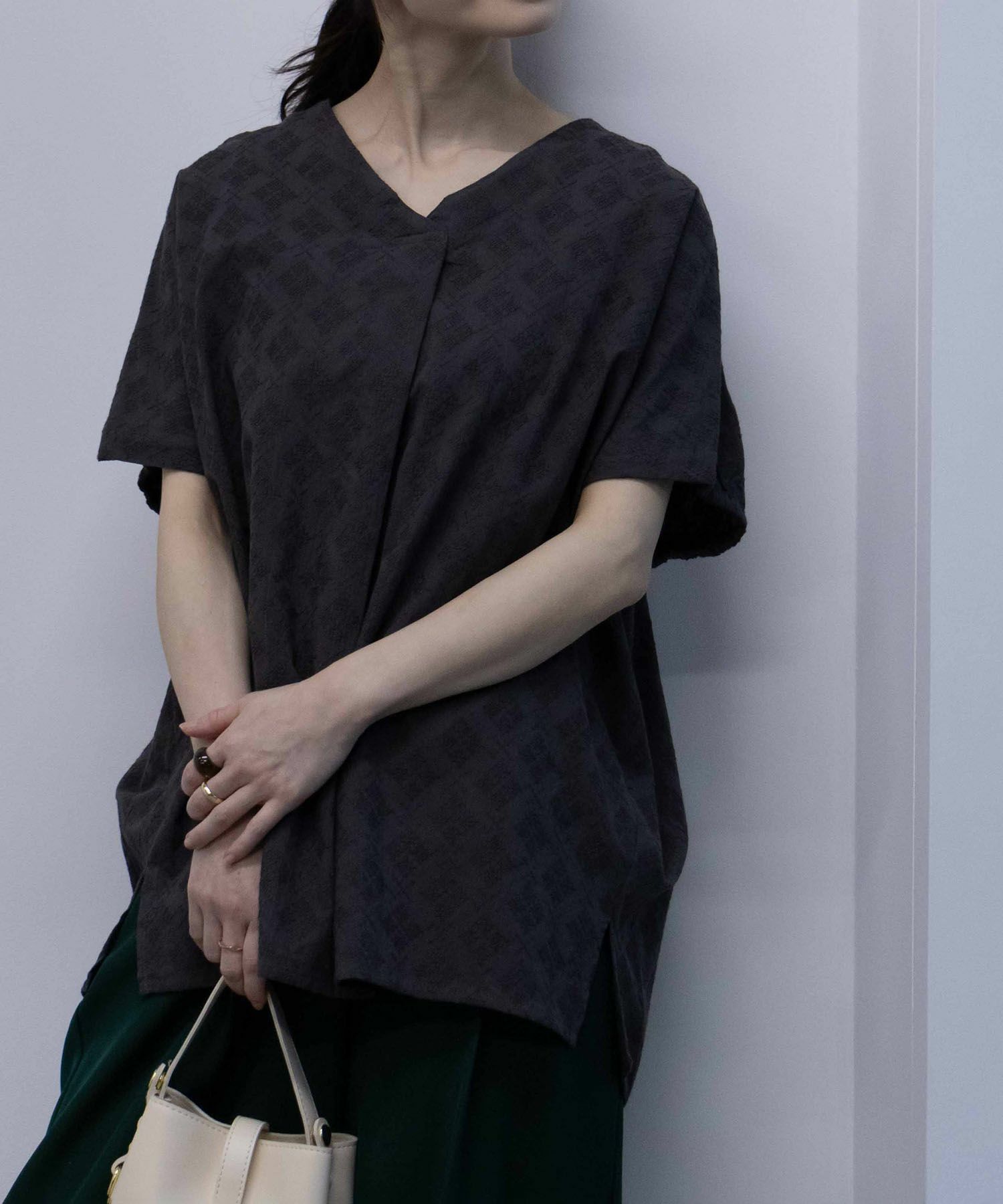 Howdy Marie  インドファブリック 刺繍ブラウス レディース商品画像-12