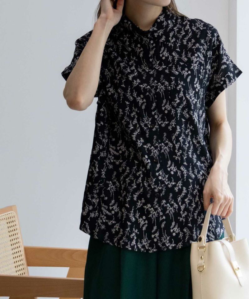 Howdy Marie インドファブリック ポケット付きシャツ レディース商品画像-1