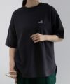 CONVERSE ポンチ素材 バックシューズ刺繍裾ラウンドTシャツ レディース ネコポス 対応商品
