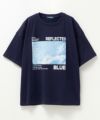T-GRAPHICS フォトプリントビッグTシャツ キッズ ネコポス 対応商品