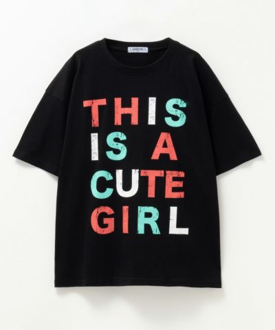 T-GRAPHICS ロゴビッグTシャツ キッズ ネコポス 対応商品