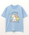 すみっコぐらしガールズプリントTシャツ キッズ ネコポス 対応商品