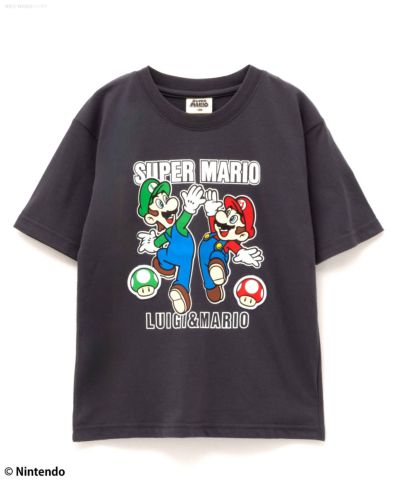 スーパーマリオ プリントTシャツ キッズ ネコポス 対応商品