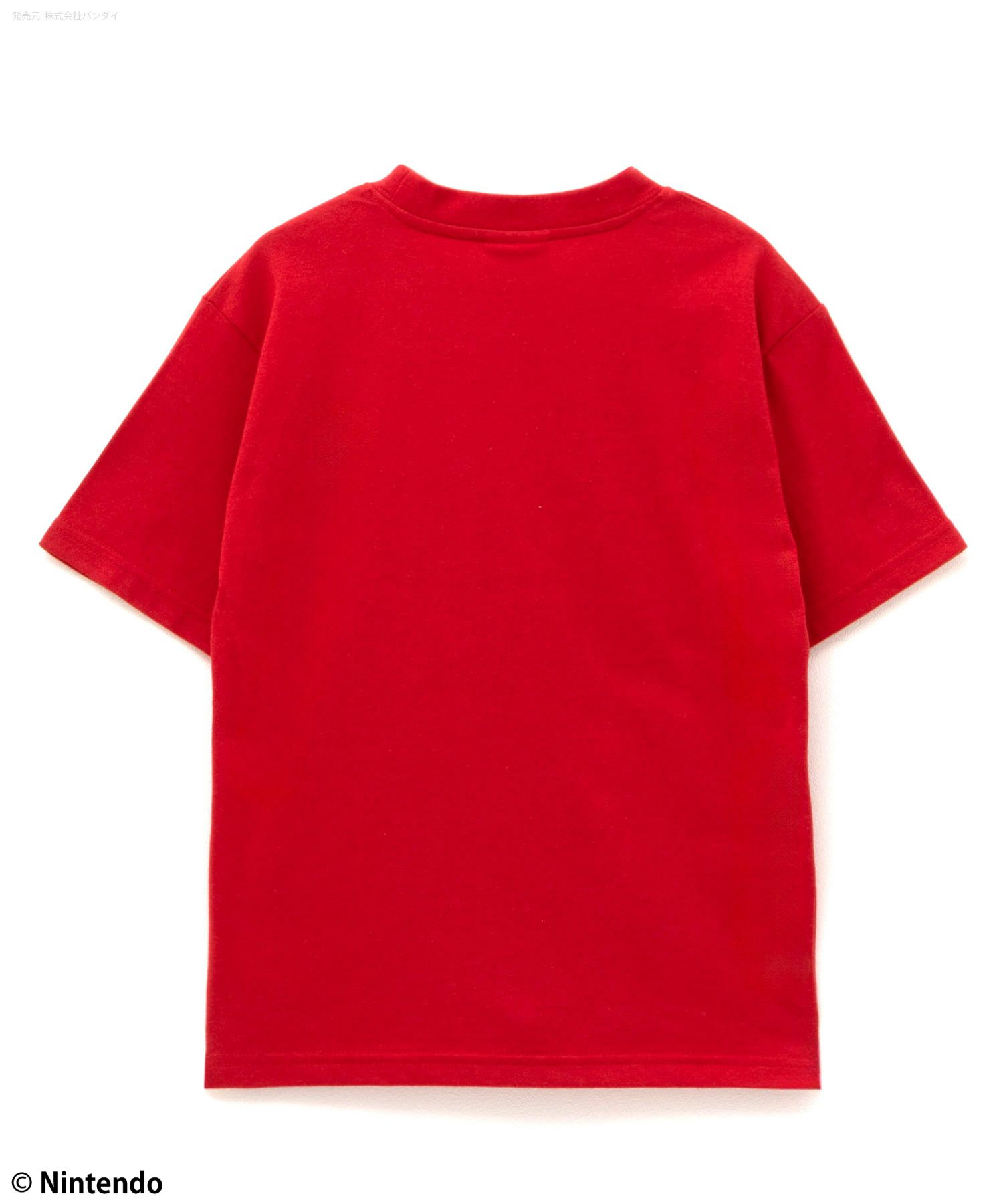 スーパーマリオ プリントTシャツ キッズ メール便 対応商品商品サムネイル-4