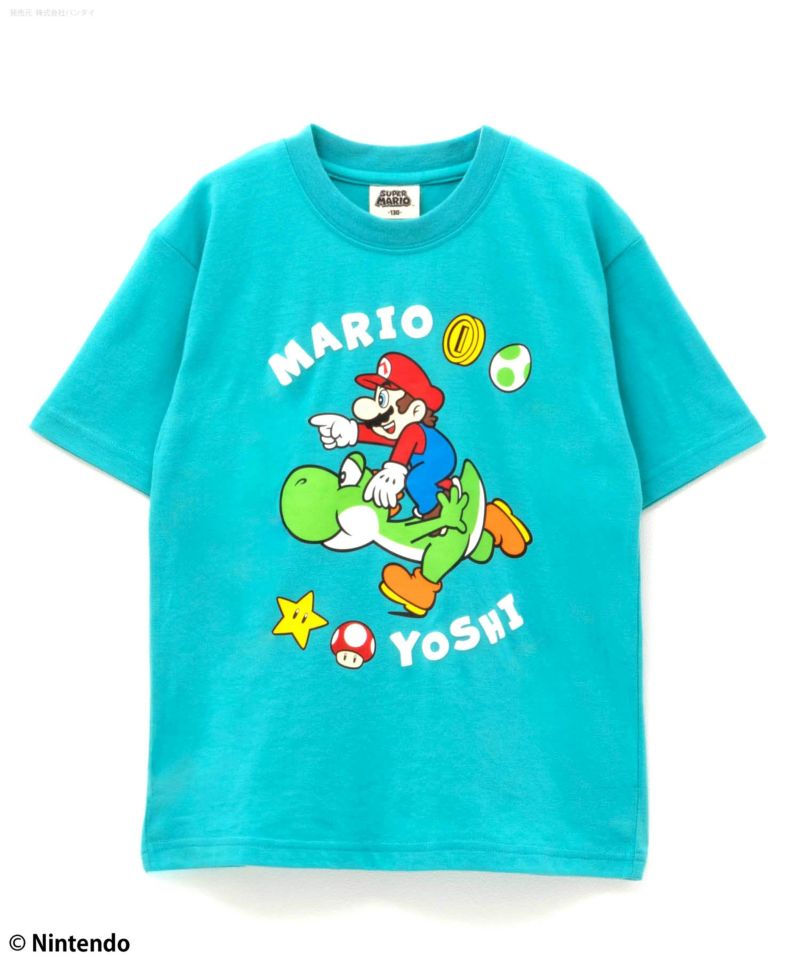 スーパーマリオ プリントTシャツ キッズ メール便 対応商品商品画像-5