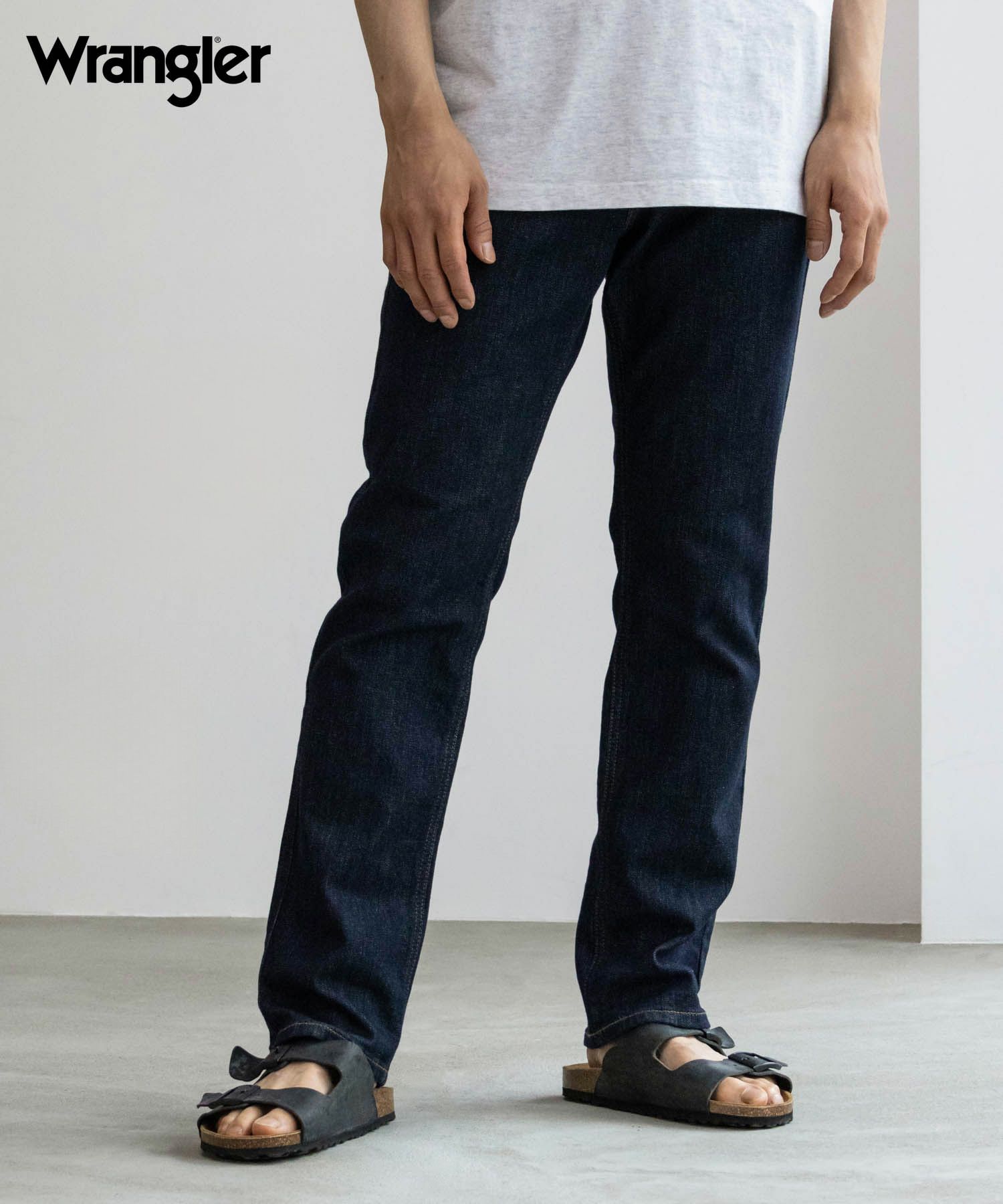 WRANGLER スリムストレートパンツ メンズ