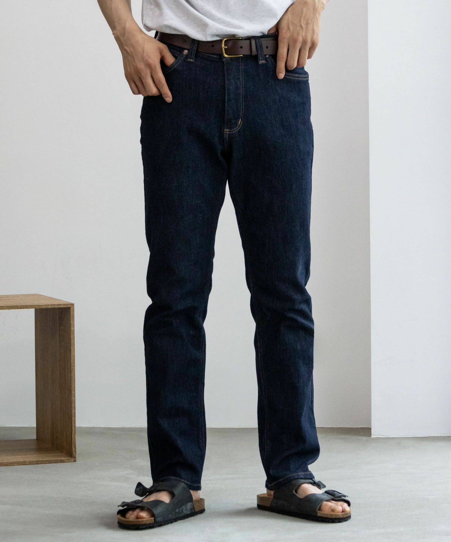 WRANGLER スリムストレートパンツ メンズ