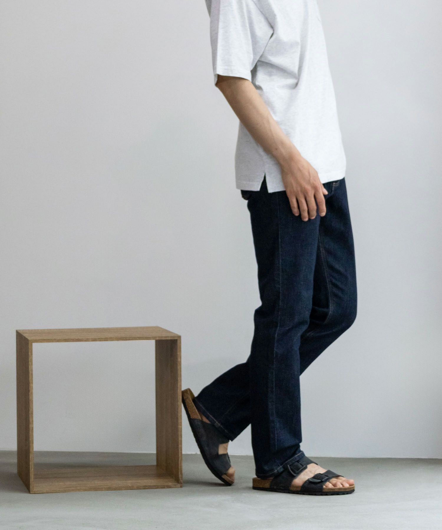 WRANGLER スリムストレートパンツ メンズ