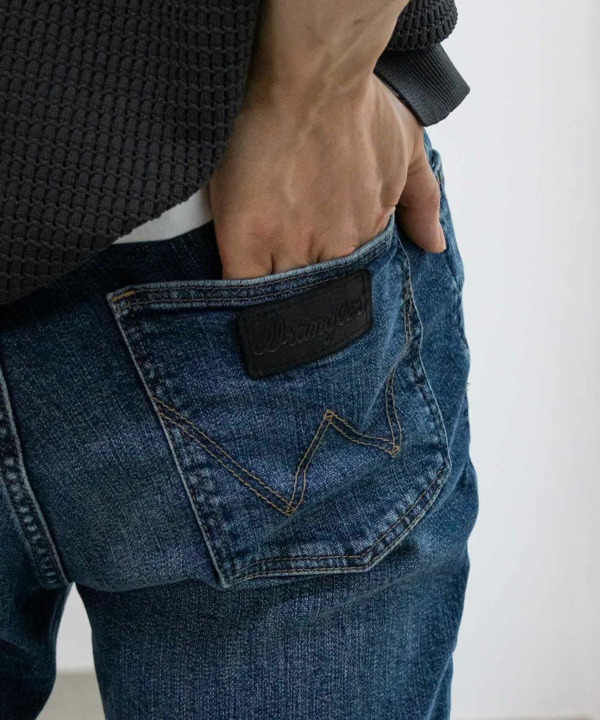 WRANGLER スリムストレートパンツ メンズ