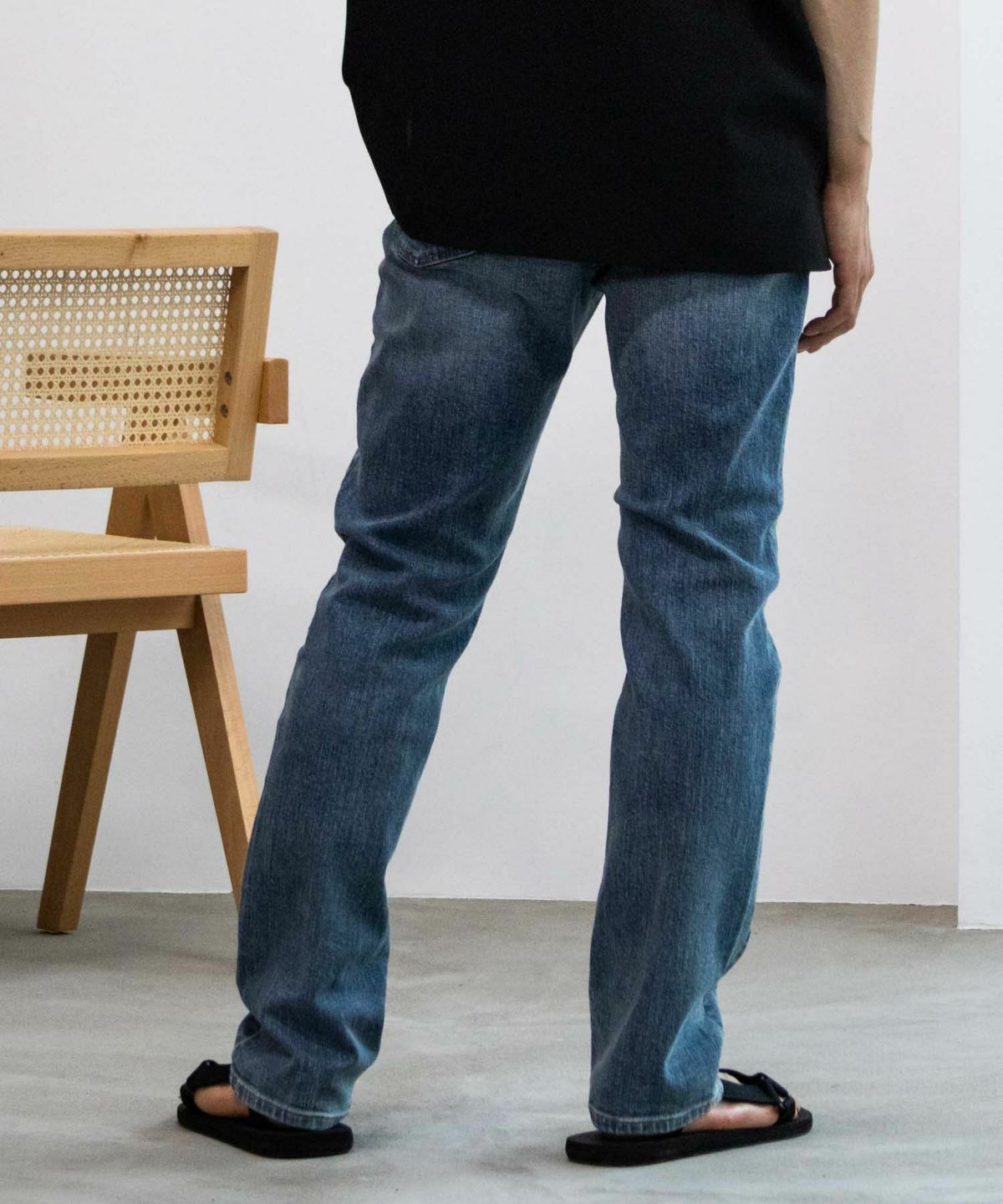 WRANGLER スリムストレートパンツ メンズ