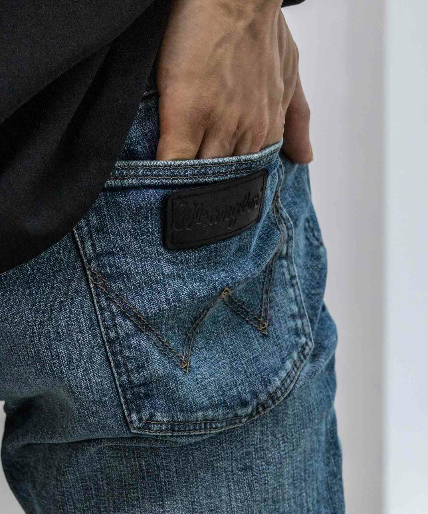 WRANGLER スリムストレートパンツ メンズ