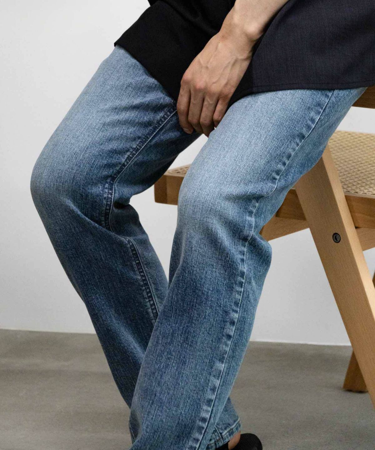 WRANGLER スリムストレートパンツ メンズ