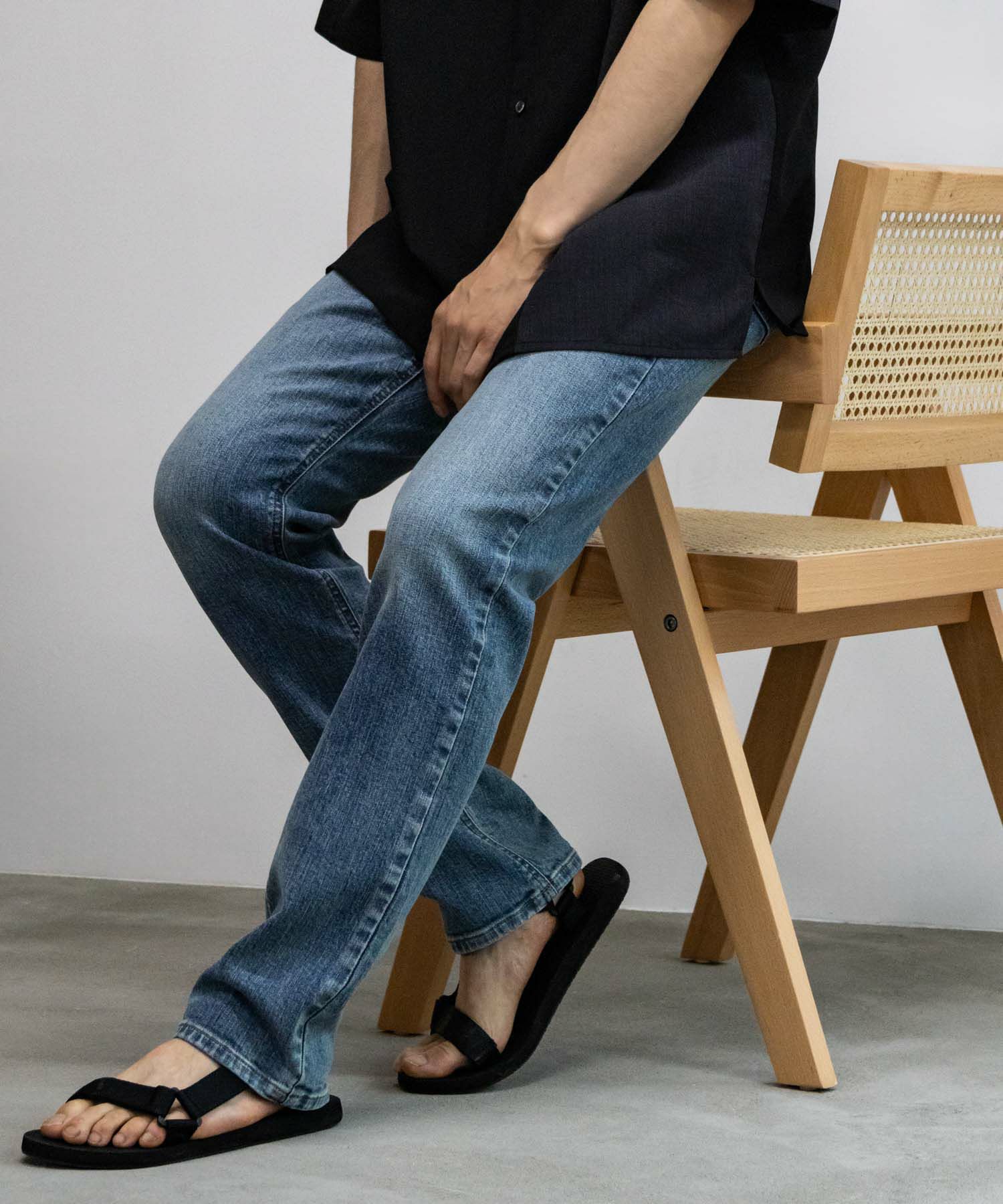 WRANGLER スリムストレートパンツ メンズ