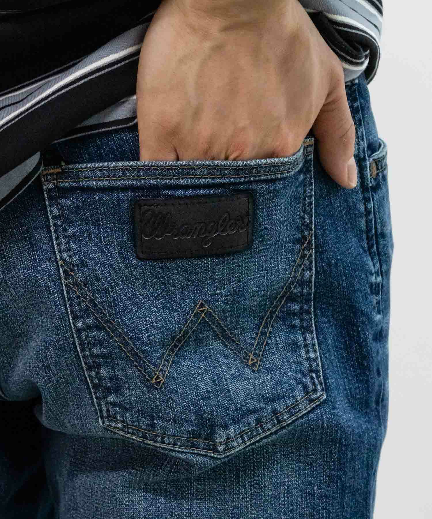 WRANGLER レギュラーストレートパンツ メンズ