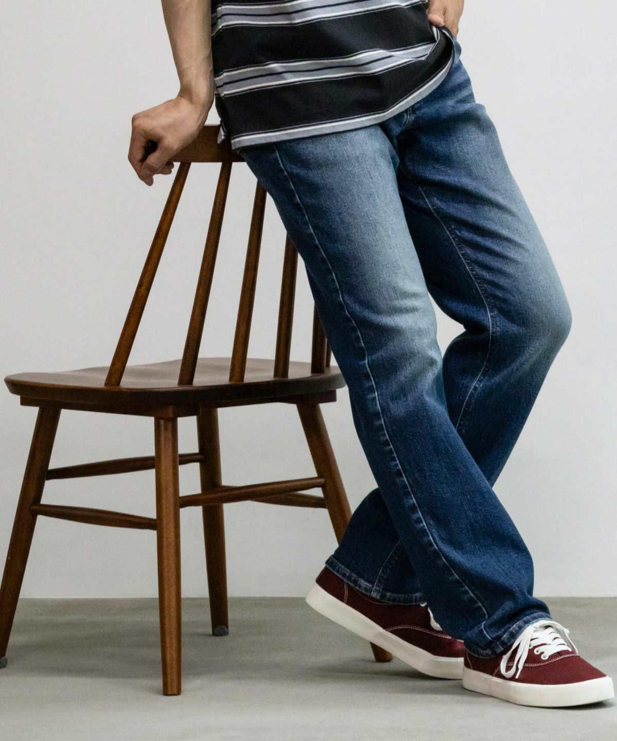 WRANGLER レギュラーストレートパンツ メンズ