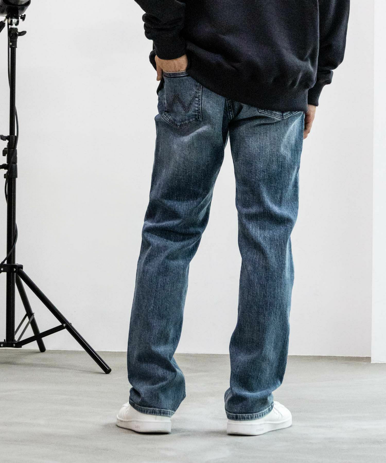 WRANGLER レギュラーストレートパンツ メンズ