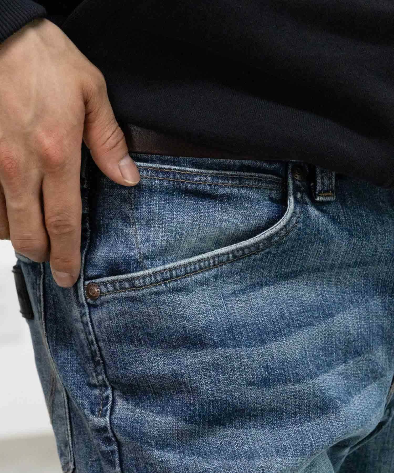 WRANGLER レギュラーストレートパンツ メンズ