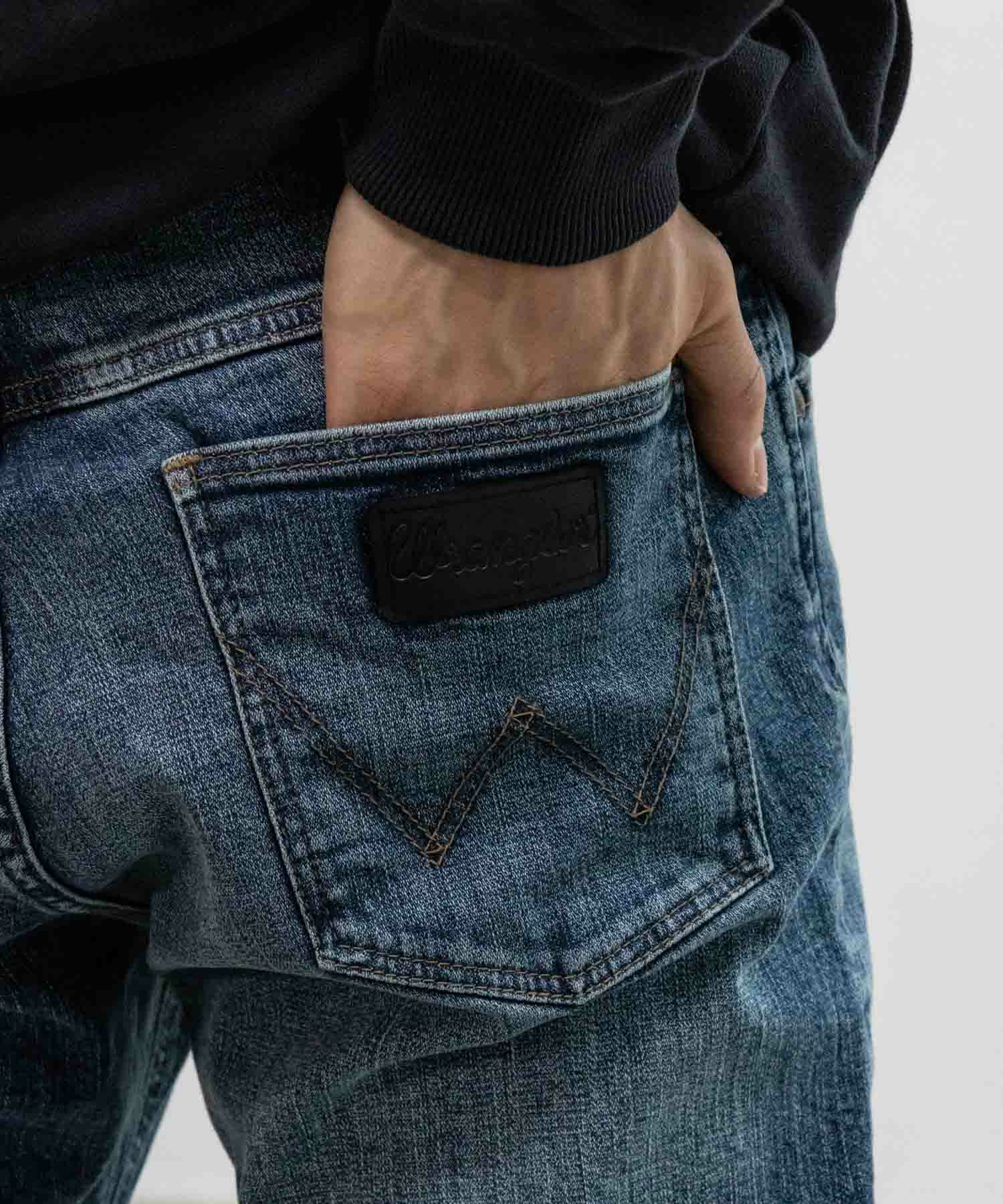 WRANGLER レギュラーストレートパンツ メンズ