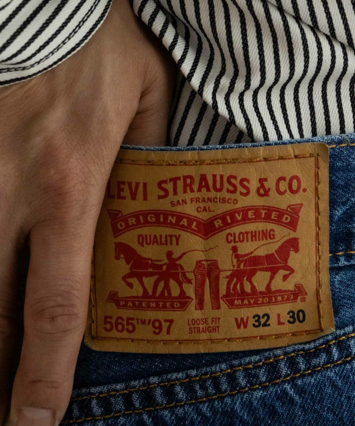 Levi's 565 '97ルーズストレートパンツ メンズ