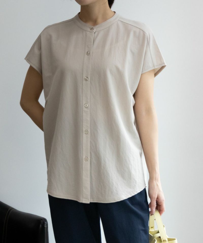 NAVY SARARI 前開きシャツ レディース商品画像-10