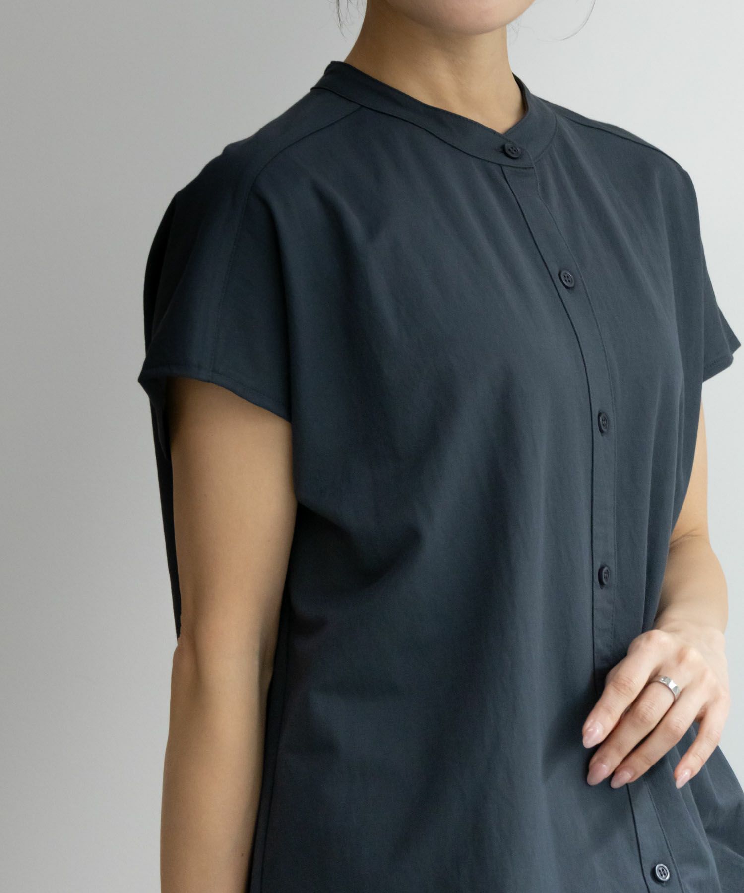 NAVY SARARI 前開きシャツ レディース商品サムネイル-18