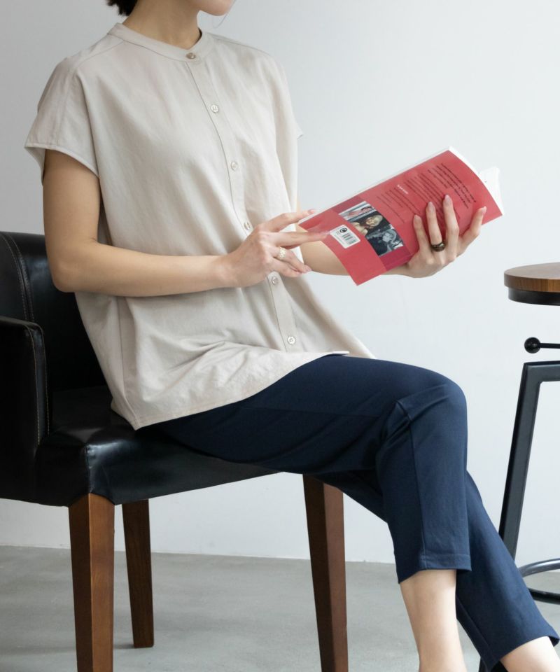 NAVY SARARI  前開きシャツ レディース商品画像-21