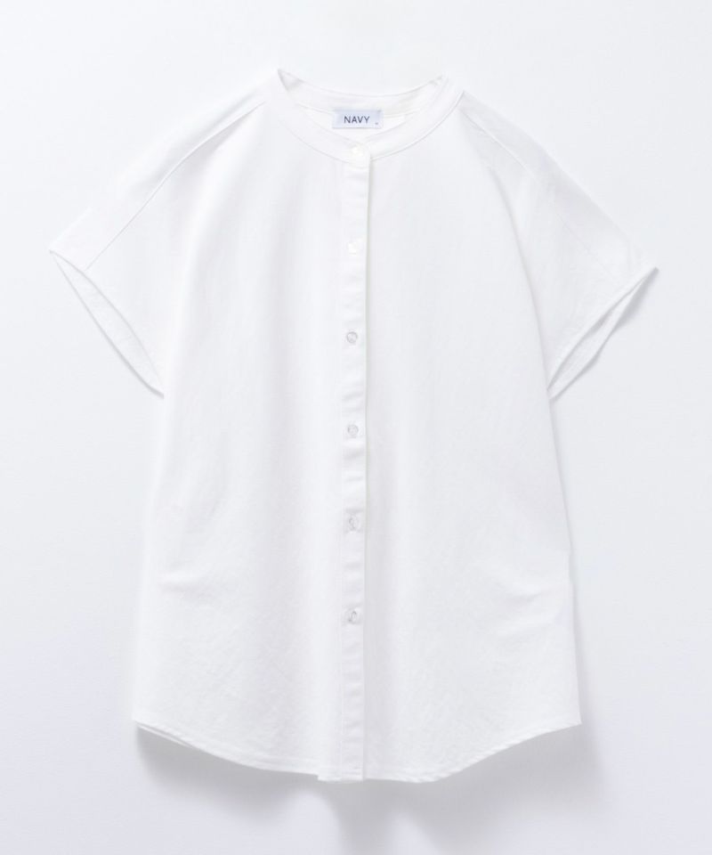 NAVY SARARI 前開きシャツ レディース商品画像-24