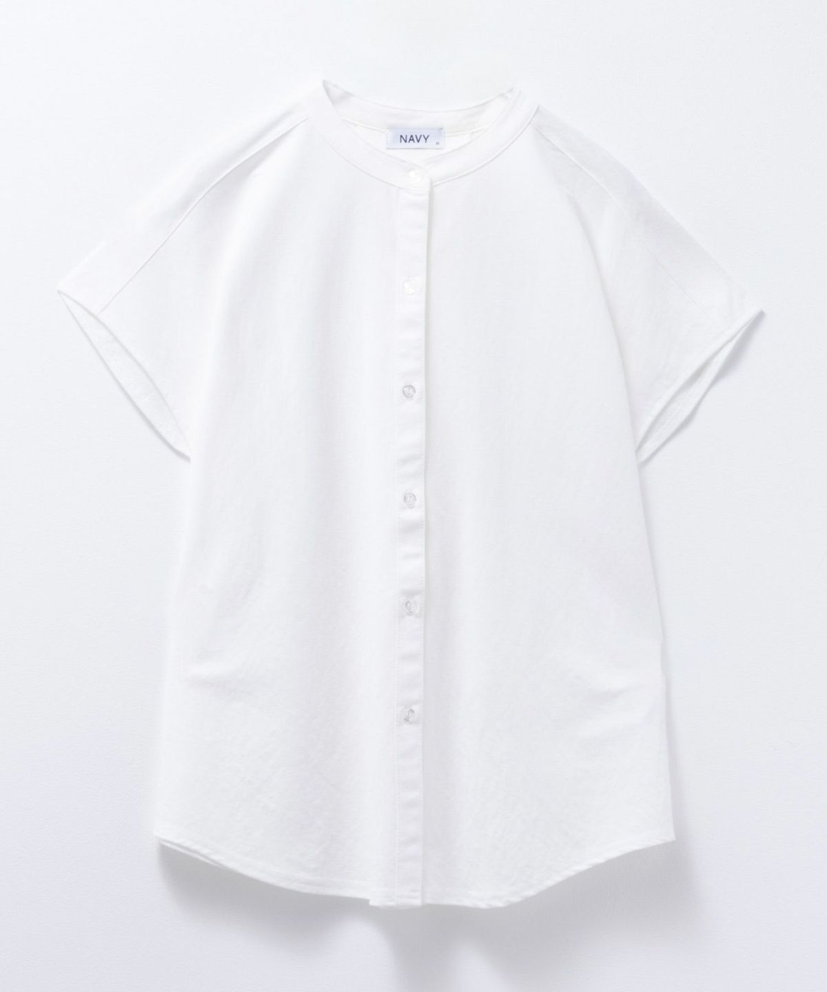 NAVY SARARI 前開きシャツ レディース