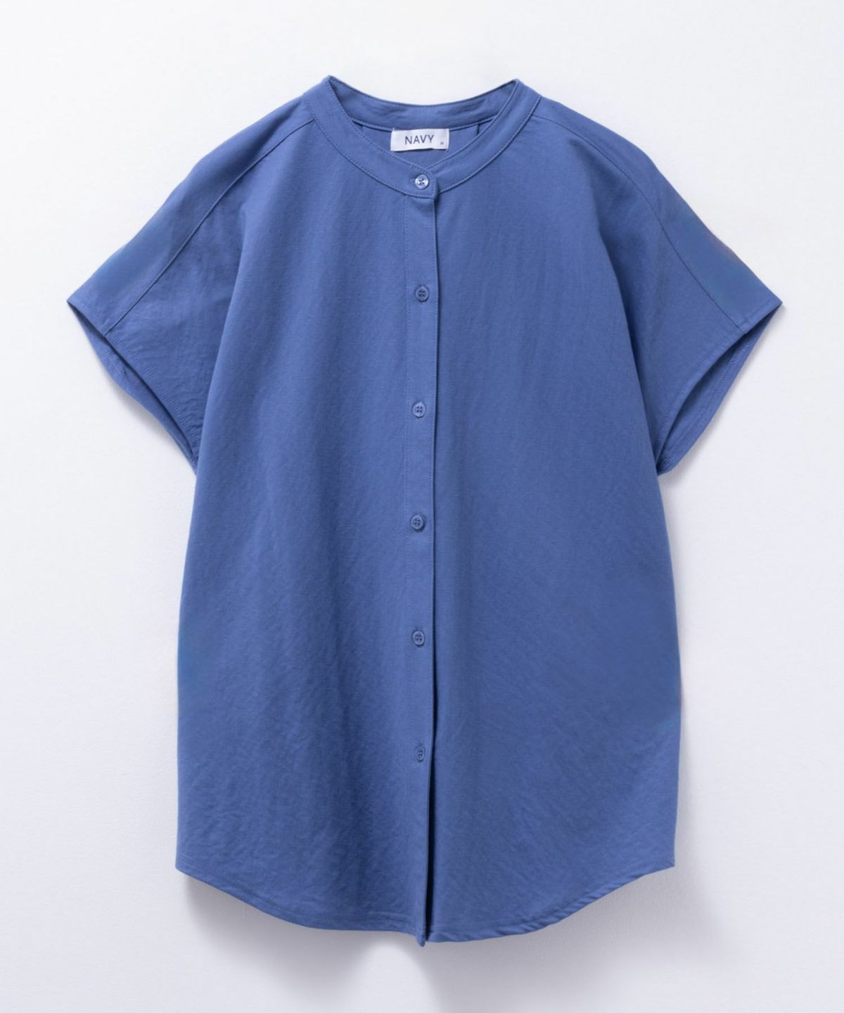 NAVY SARARI 前開きシャツ レディース