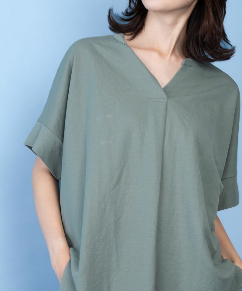 NAVY SARARI  スキッパープルオーバー レディース商品画像-5