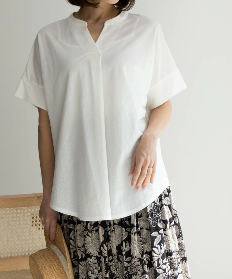 NAVY SARARI  スキッパープルオーバー レディース商品画像-8