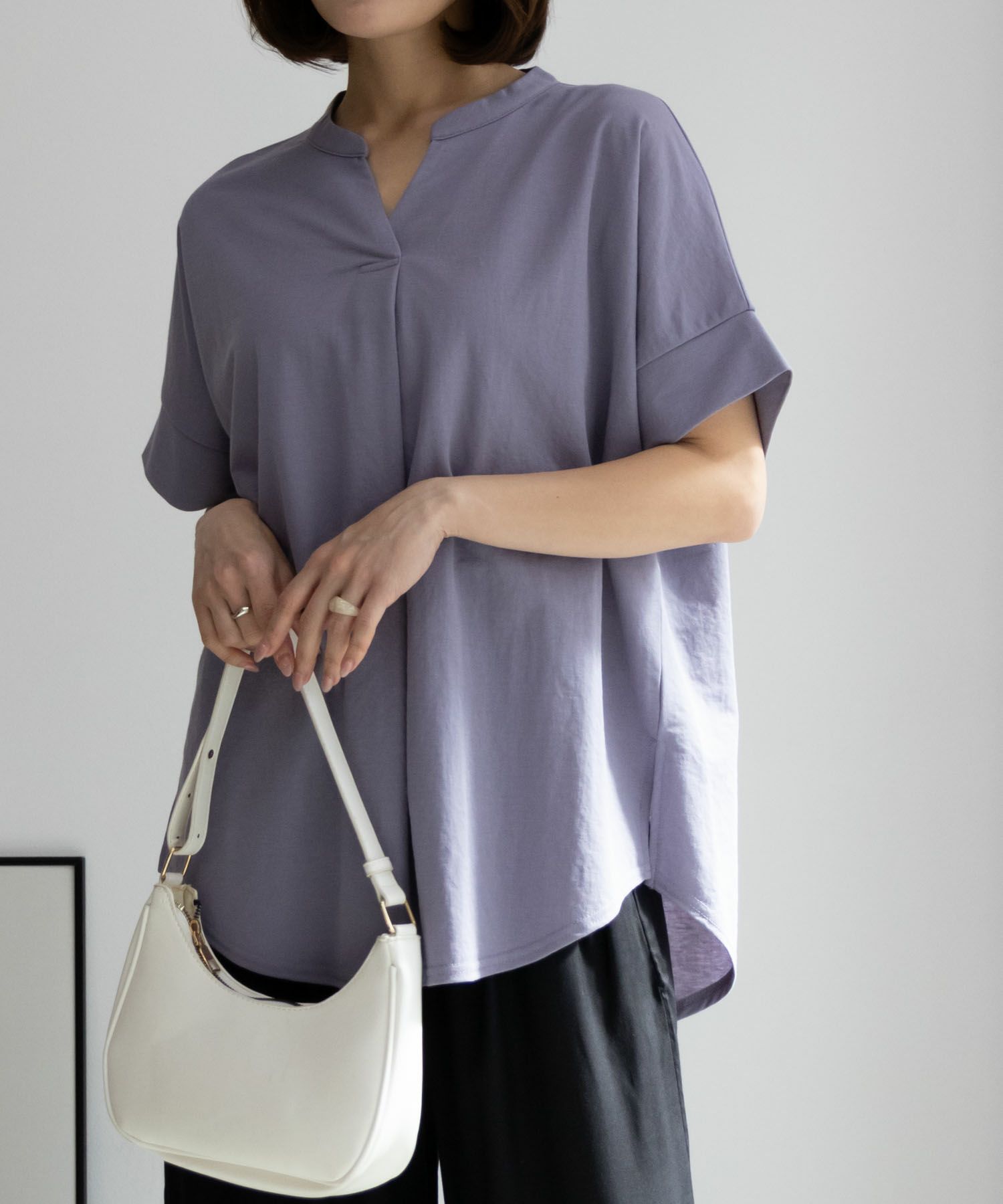 NAVY SARARI  スキッパープルオーバー レディース商品サムネイル-10