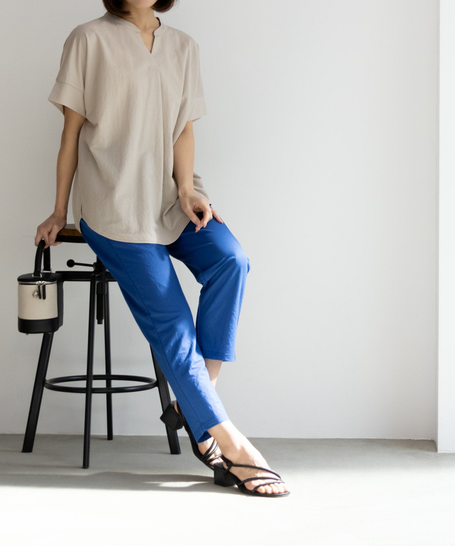 NAVY SARARI スキッパープルオーバー レディース商品サムネイル-22