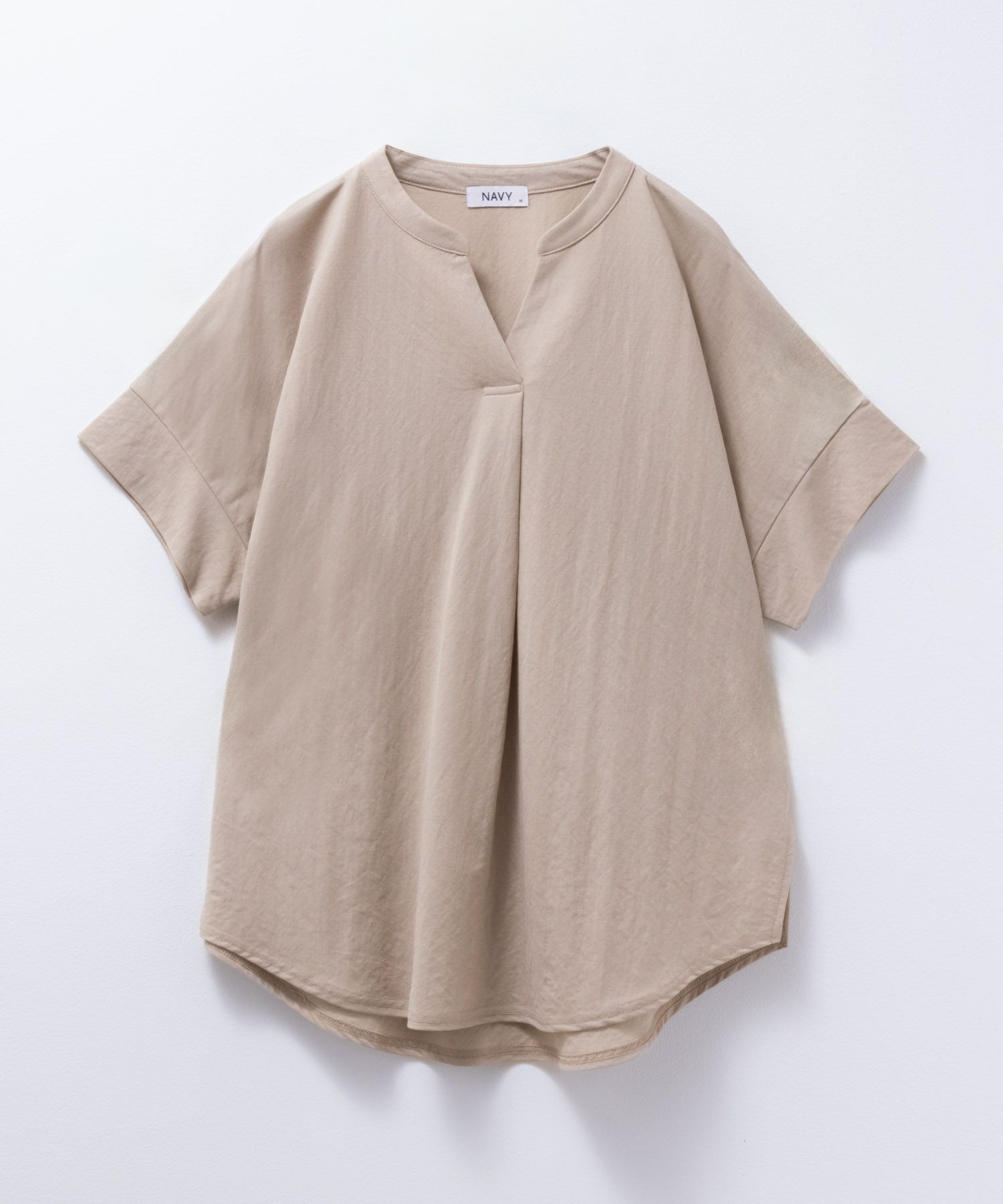 NAVY SARARI スキッパープルオーバー レディース