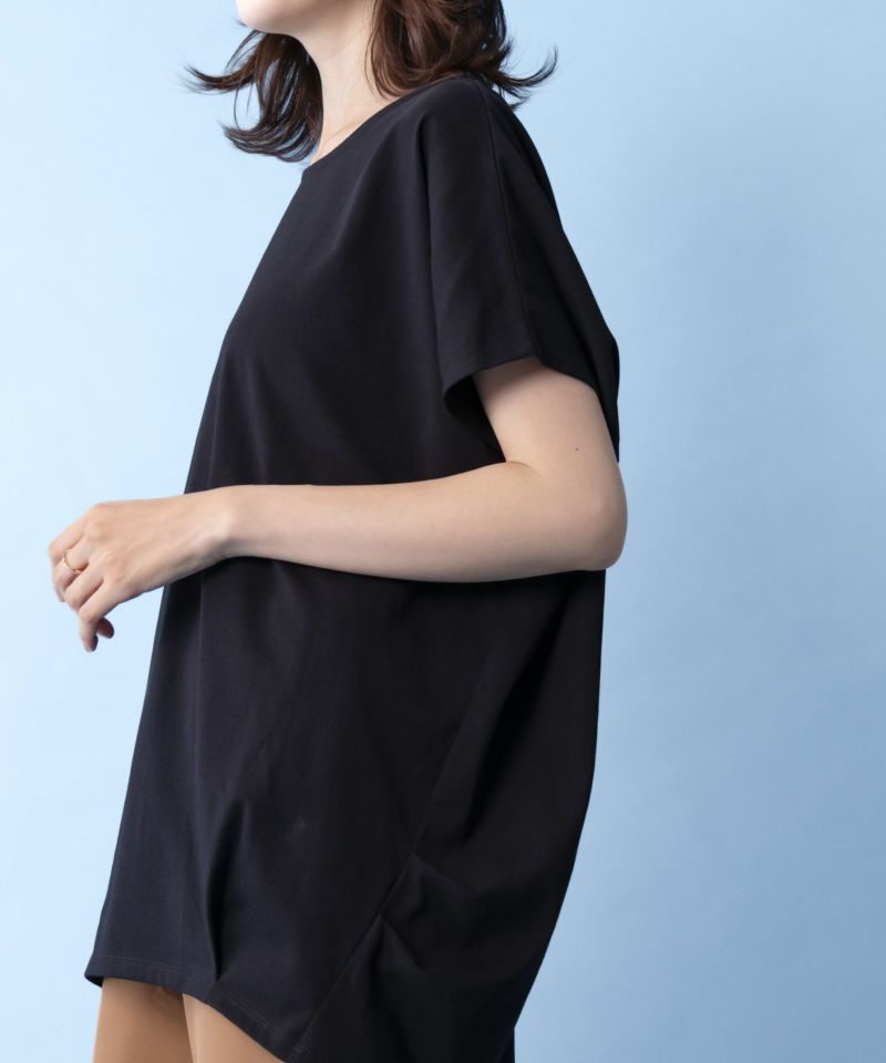 NAVY SARARI サラリピュール ドルマンTシャツ レディース メール便 対応商品商品画像-2