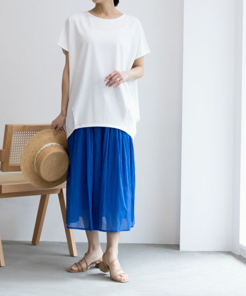 NAVY SARARI サラリピュール ドルマンTシャツ レディース メール便 対応商品商品画像-12