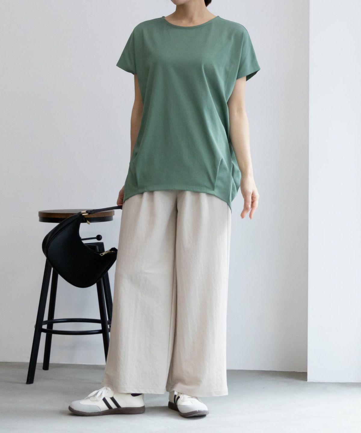 NAVY リピュール ドルマンTシャツ レディース ネコポス 対応商品