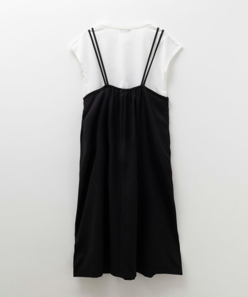 NAVY  麻ライクキャミワンピースアンサンブル レディース商品画像-15