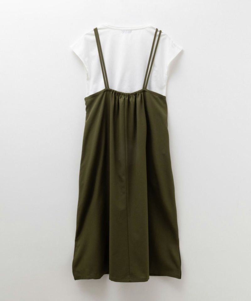 NAVY 麻ライクキャミワンピースアンサンブル レディース商品画像-17