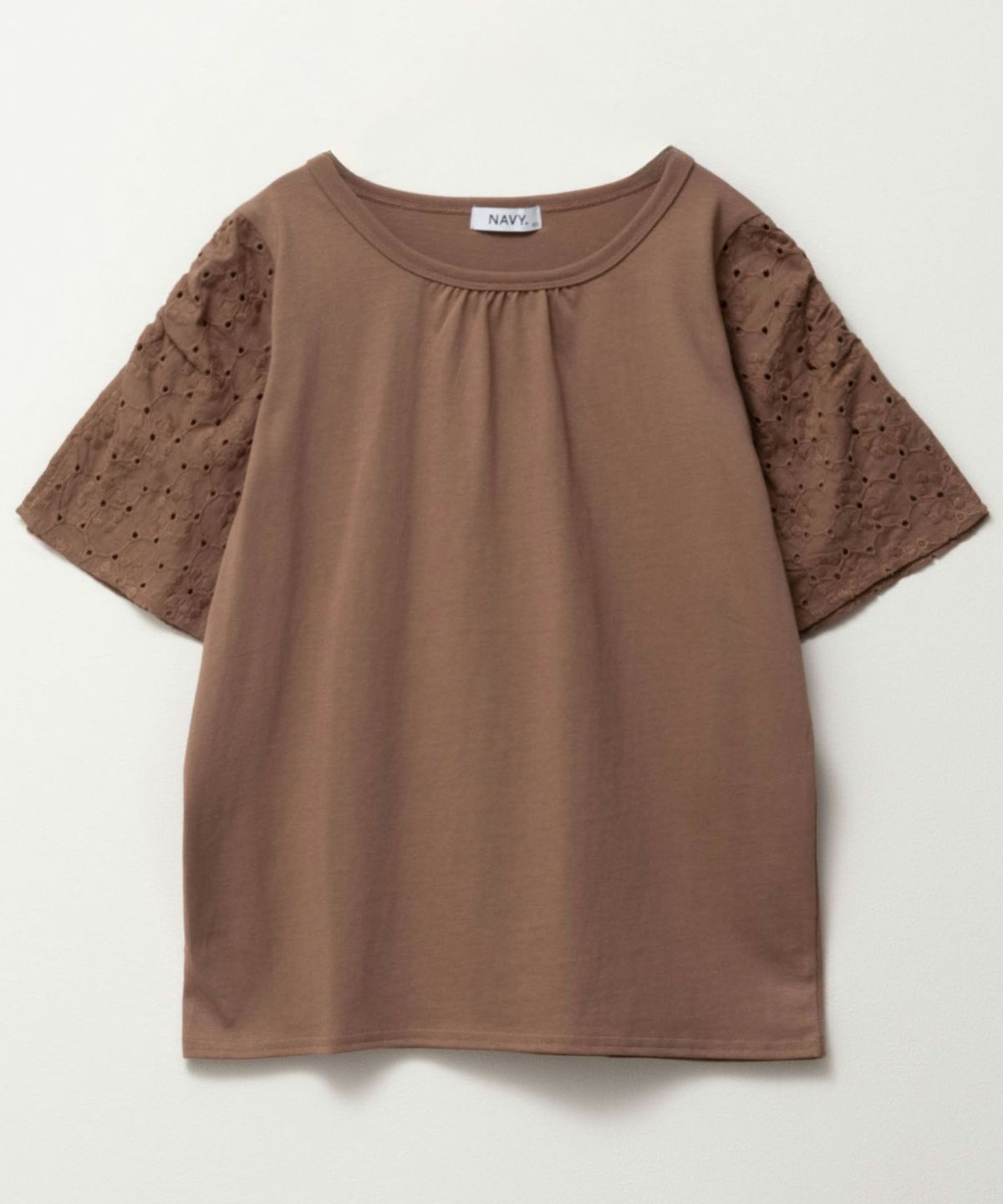 NAVY SARARI 袖レースプルオーバー キッズ ネコポス 対応商品