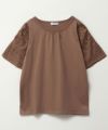 NAVY SARARI 袖レースプルオーバー キッズ ネコポス 対応商品