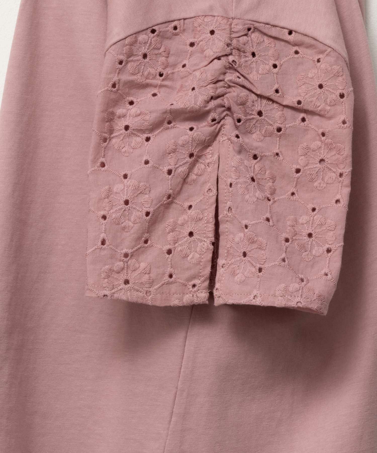 NAVY SARARI  袖レースプルオーバー キッズ メール便 対応商品商品サムネイル-7