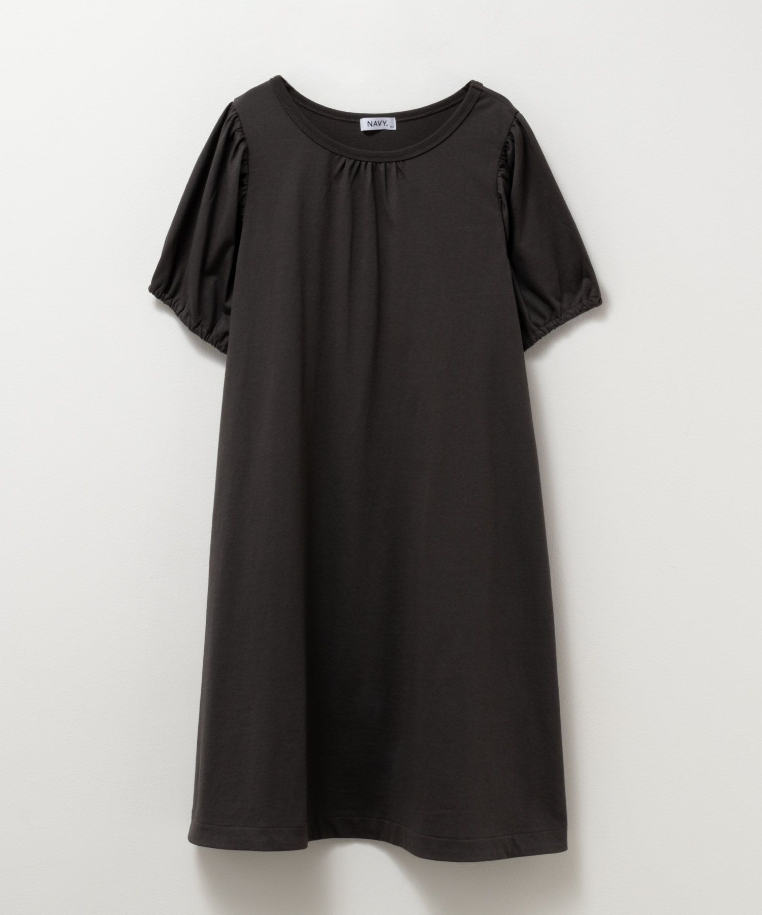 NAVY SARARI 肩ギャザーワンピース キッズ商品サムネイル-5