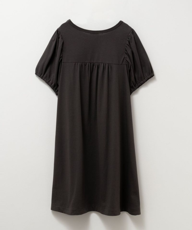 NAVY SARARI 肩ギャザーワンピース キッズ商品画像-6