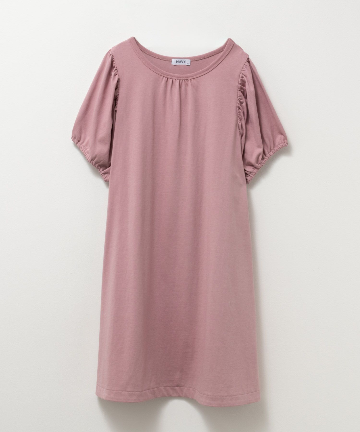 NAVY SARARI 肩ギャザープルオーバー キッズ