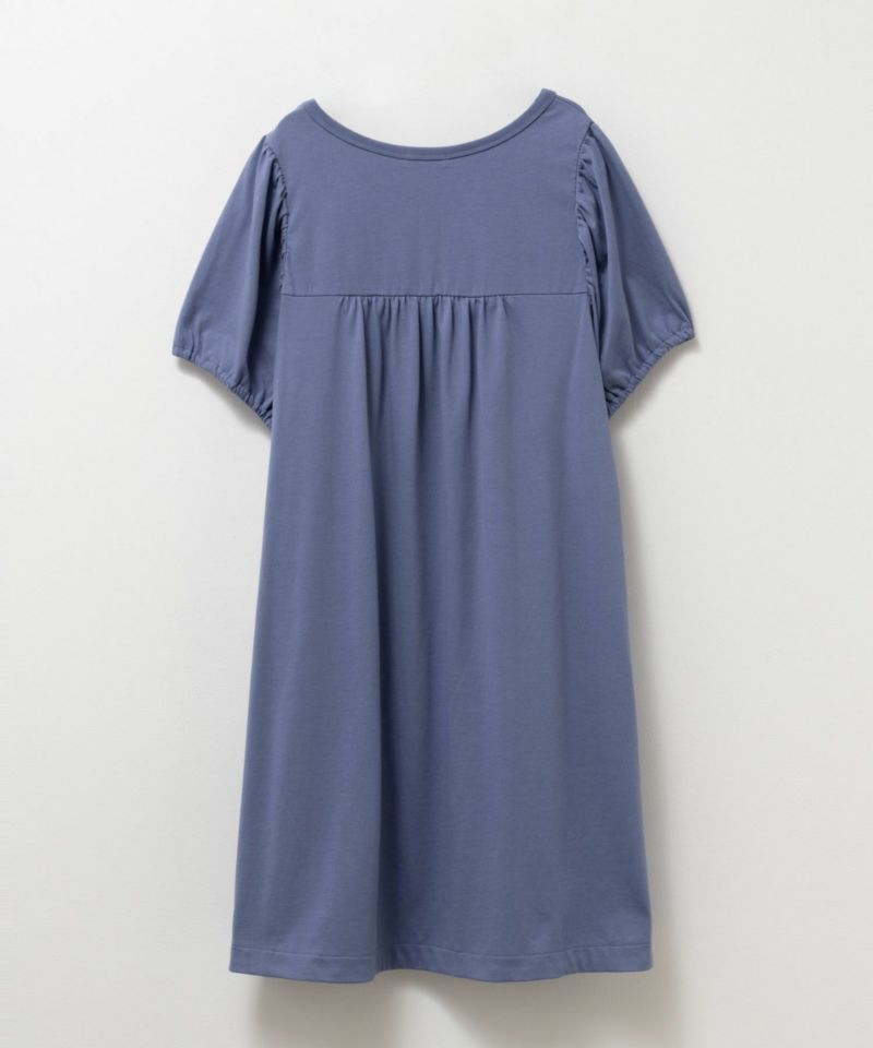 NAVY SARARI 肩ギャザーワンピース キッズ商品画像-10