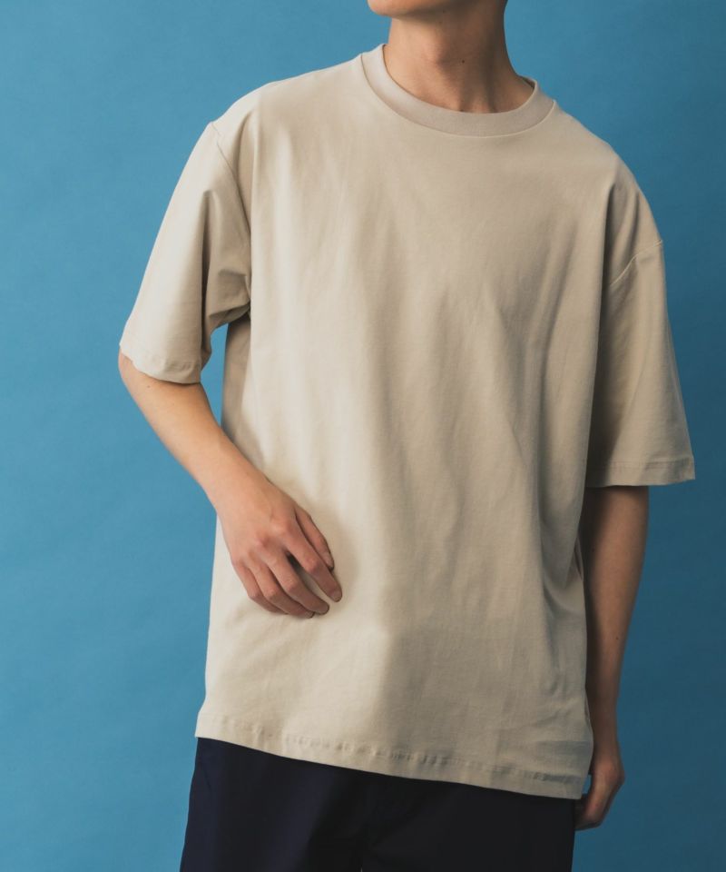 NAVY SARARI  冷感クルーネックTシャツ メンズ商品画像-15