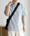 SARARI NAVY 冷感クルーネックTシャツ メンズ