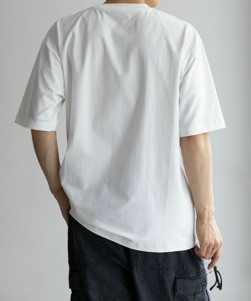 NAVY SARARI  冷感クルーネックTシャツ メンズ商品画像-28
