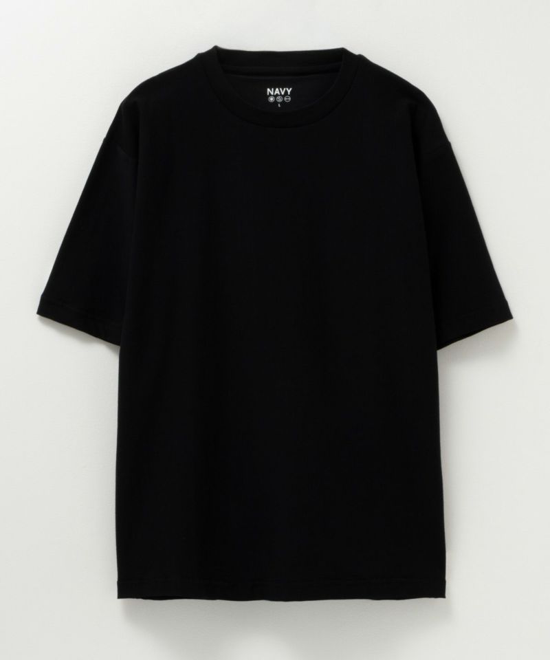 NAVY SARARI  冷感クルーネックTシャツ メンズ商品画像-35